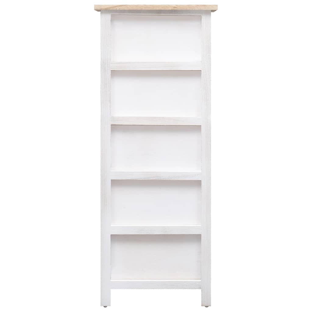 NNEVL Side Cabinet 35x25x87 cm Paulownia Wood