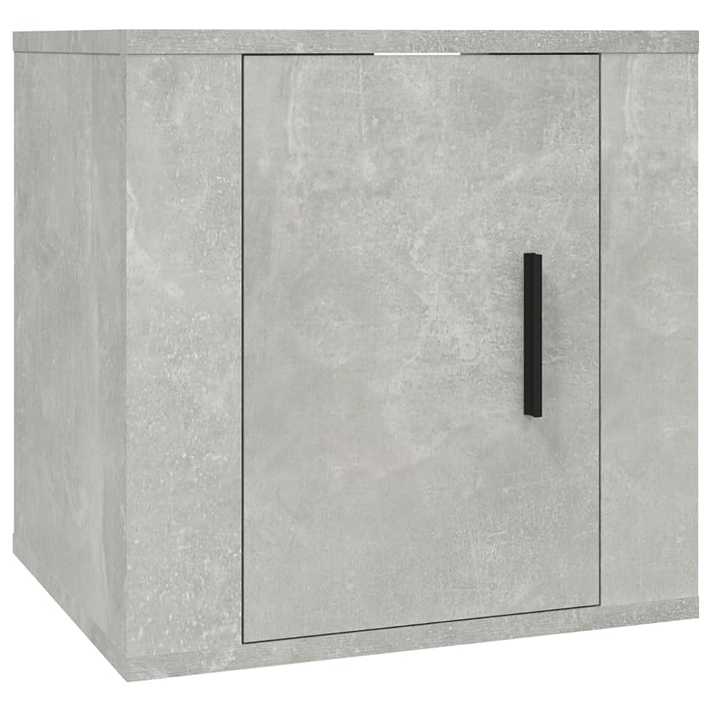 NNEVL Wall Mounted TV Cabinet Concrete Grey 40x34.5x40 cm