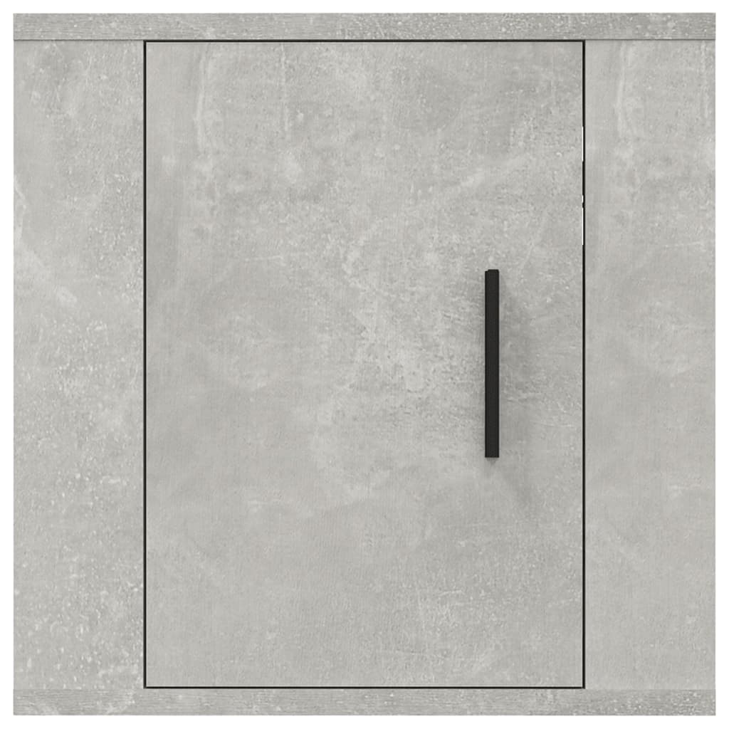 NNEVL Wall Mounted TV Cabinet Concrete Grey 40x34.5x40 cm