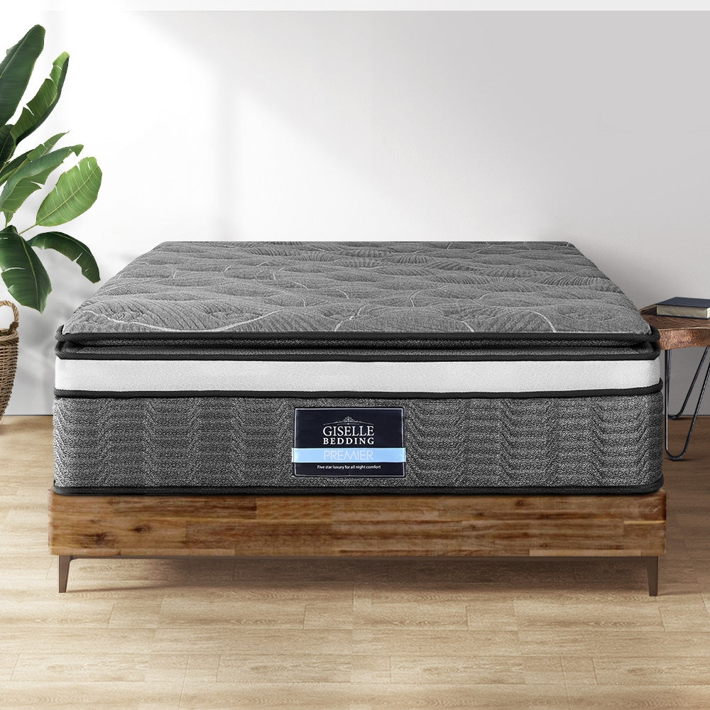 NNEDSZ Giselle Bedding 34cm Mattress Double Layer Pocket Spring Double